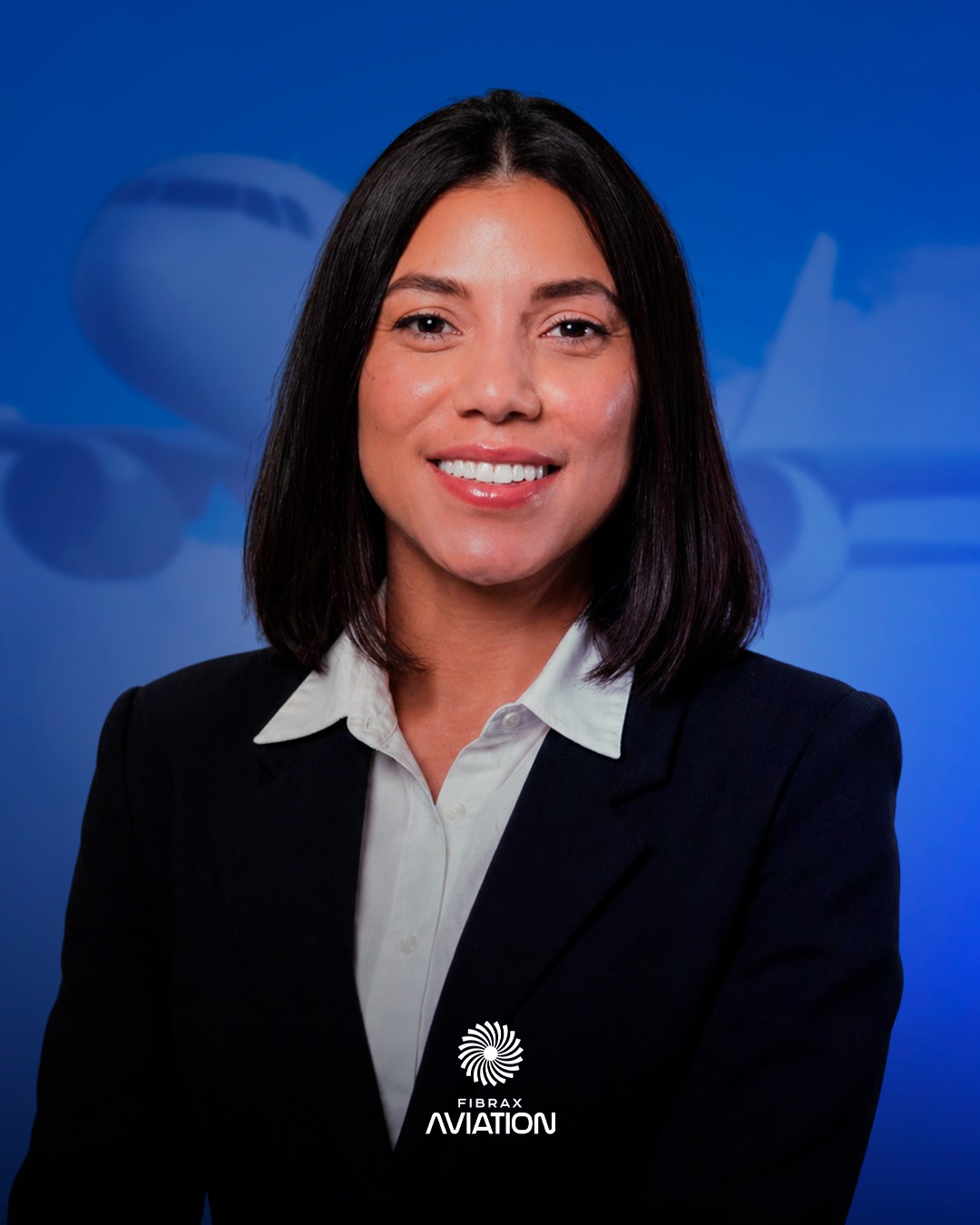 Laura Rodriguez de Fibrax Aviation empresa de servicios aeronáuticos
